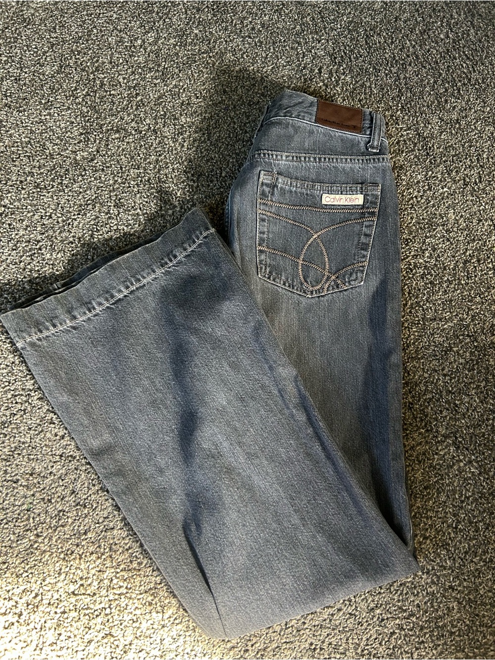 Calvin Klein Women’s Medium Blue Flare Jeans